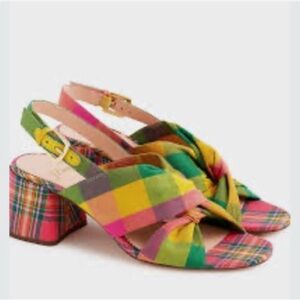 J.Crew Penny Twisted Knot Sandal played sz 8 Summer Spring Annandale Heels